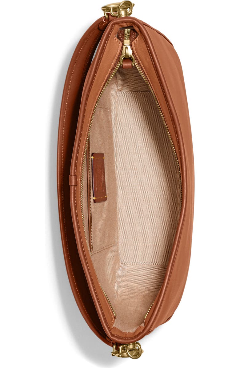 COACH Soft Tabby Leather Hobo Bag, Alternate, color,