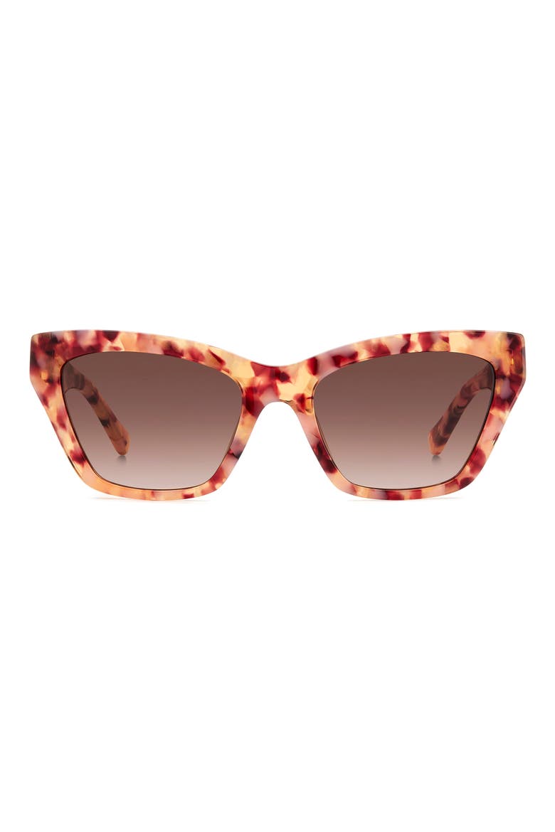 fay 54mm gradient cat eye sunglasses, Main, color, 0HT8-HA