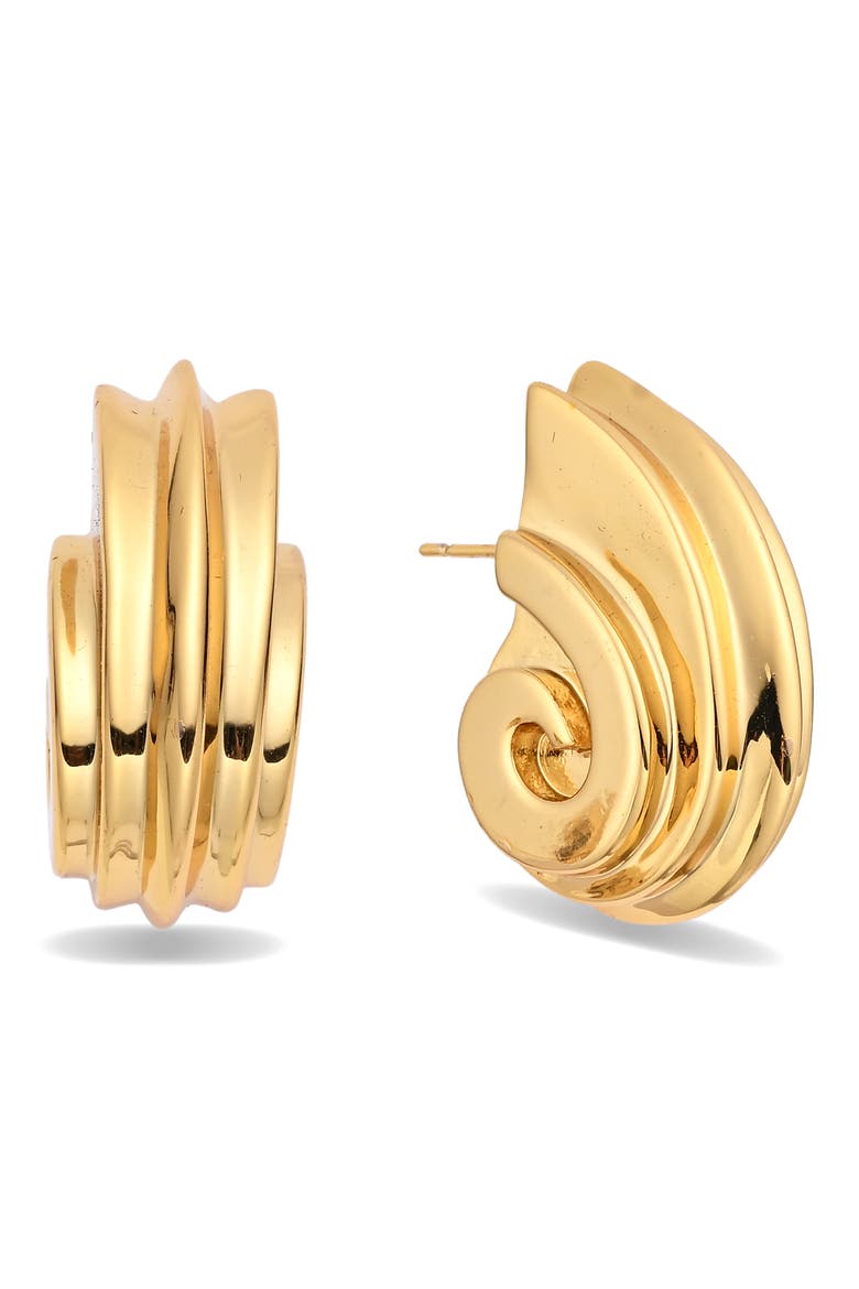 Bethany Stud Earrings, Main, color, GOLD