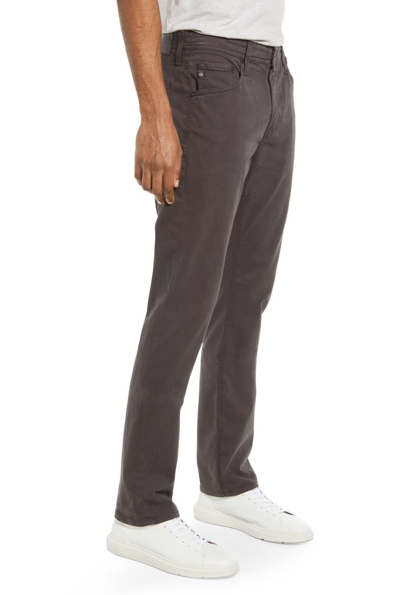 Everett Stretch Sateen Slim Straight Pants, Alternate, color, SHADOW HAWK