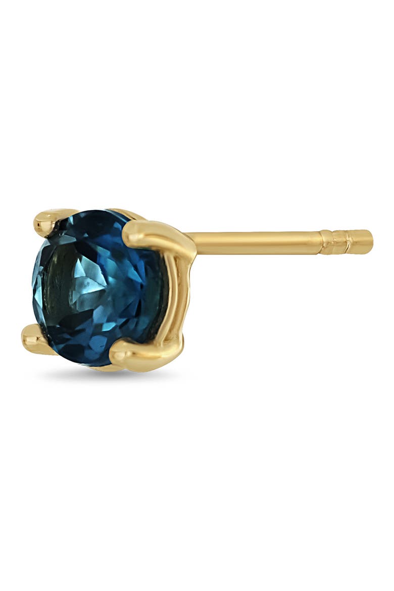 BLC 14K Gold Semiprecious Stone Stud Earrings, Alternate, color, 14KY