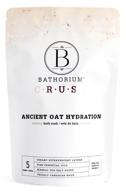 Bathorium Ancient Oat Hydration Crush Bath Soak In No Color