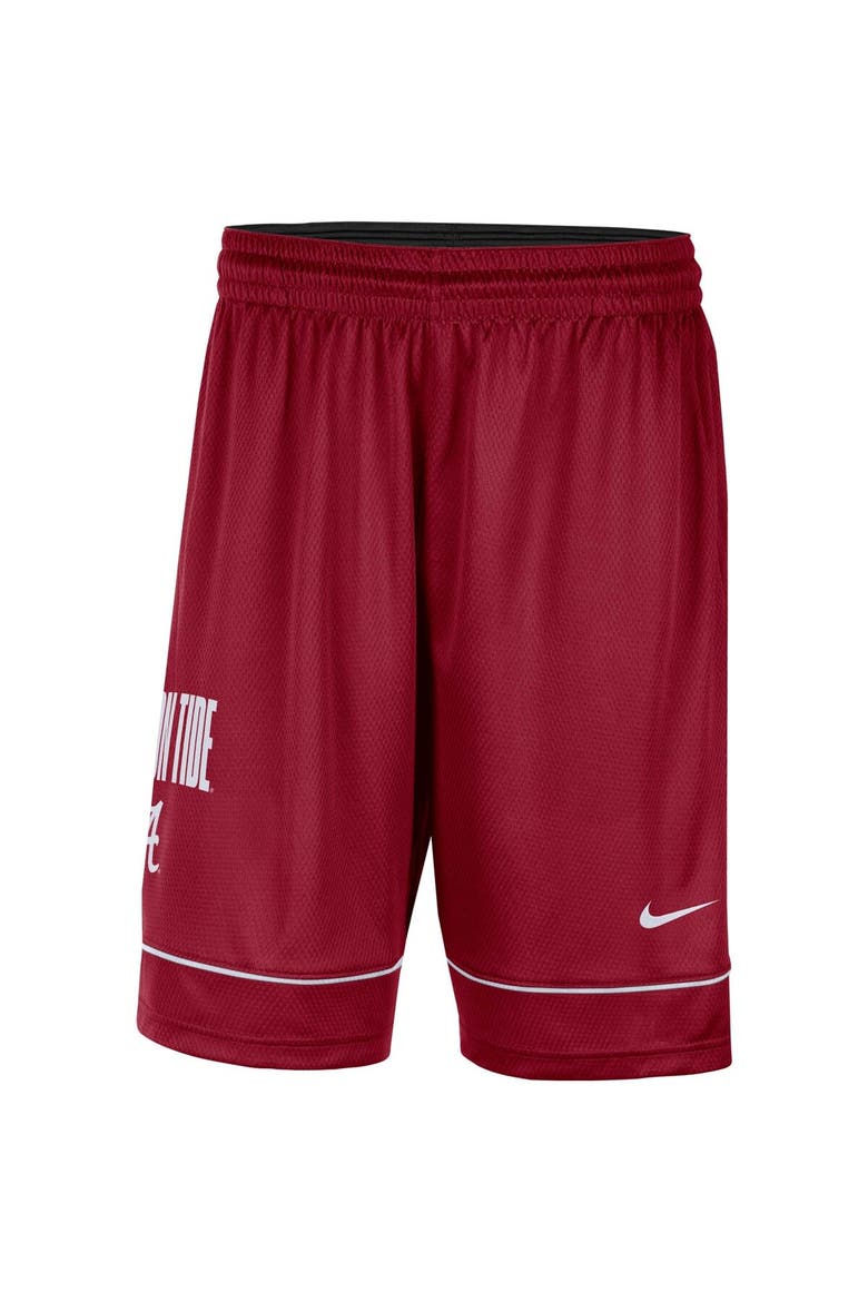 Men's Nike Crimson Alabama Crimson Tide Fast Break Performance Shorts, Alternate, color, Crimson