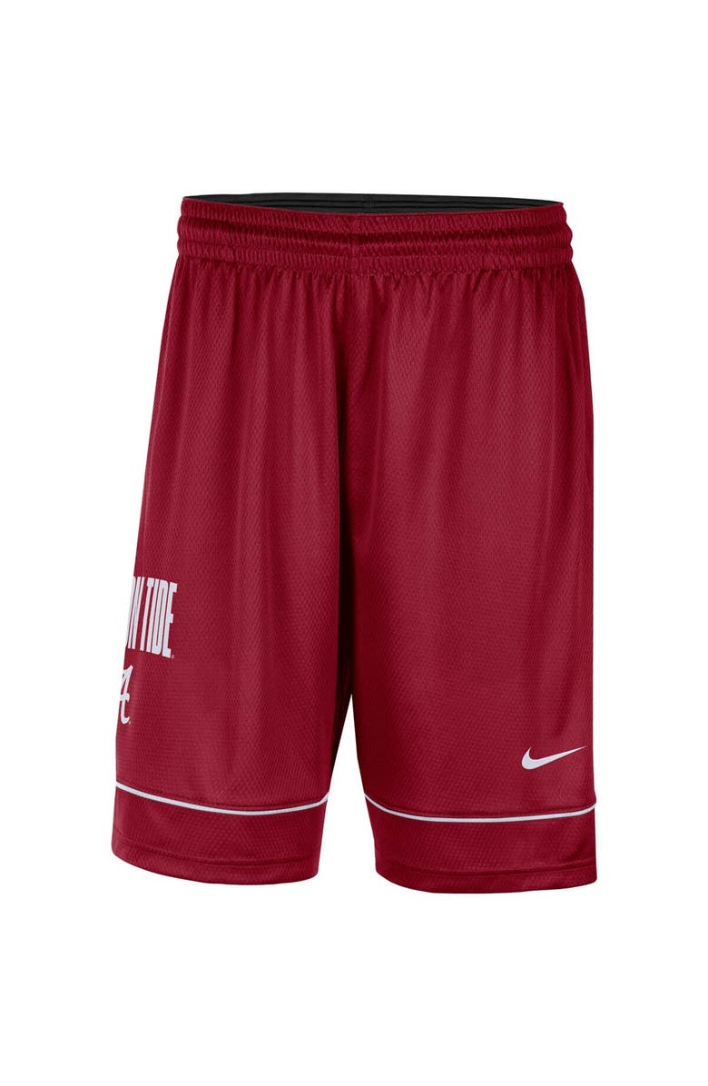 Nike Men's Nike Crimson Alabama Crimson Tide Fast Break Performance Shorts, Alternate, color, 
