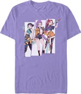 KPop Demon Hunters Men's Huntrix Manhwa Style T-Shirt