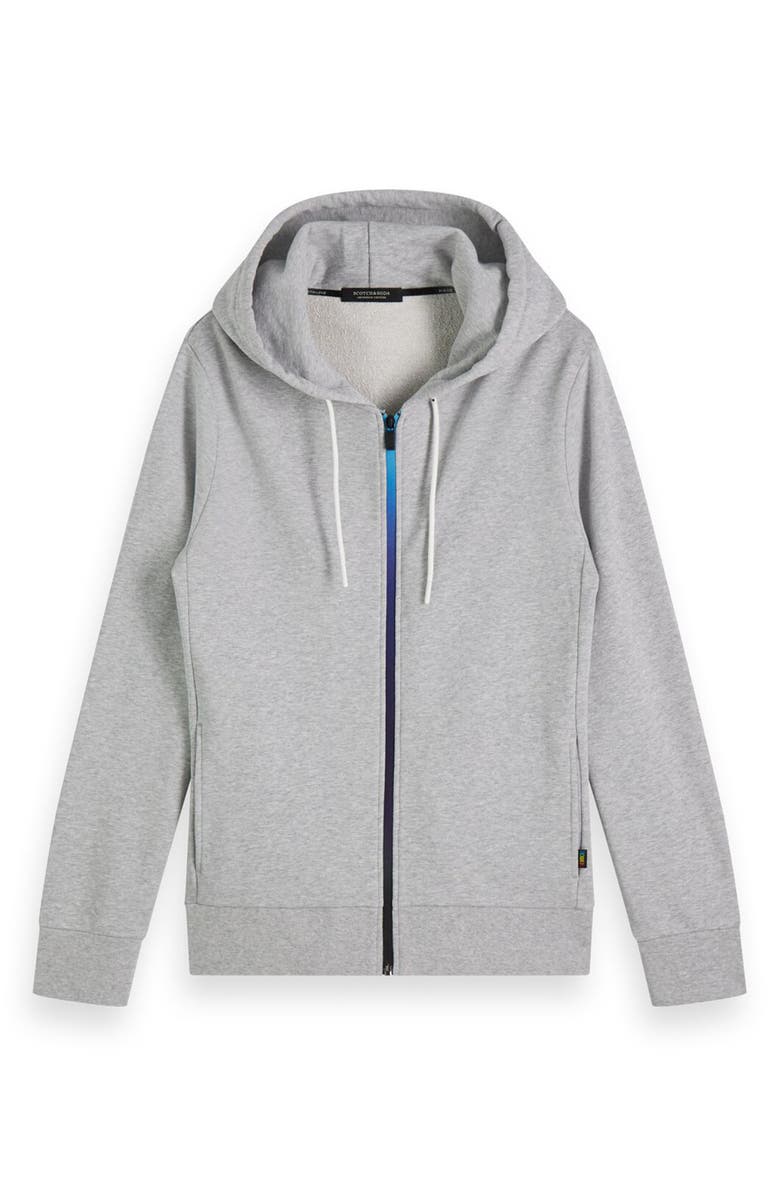Scotch & Soda Classic Zip Through Hoodie, Main, color, 