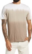 Coastaoro Ahoras Short Sleeve Dip Dye Crew Neck Shirt