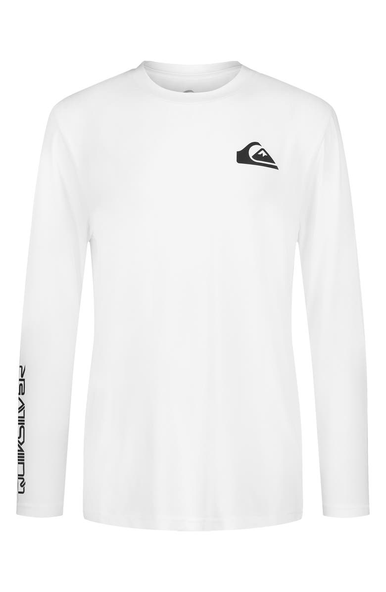 Quiksilver Kids' Everyday UPF 50+ Surf T-Shirt, Main, color, White