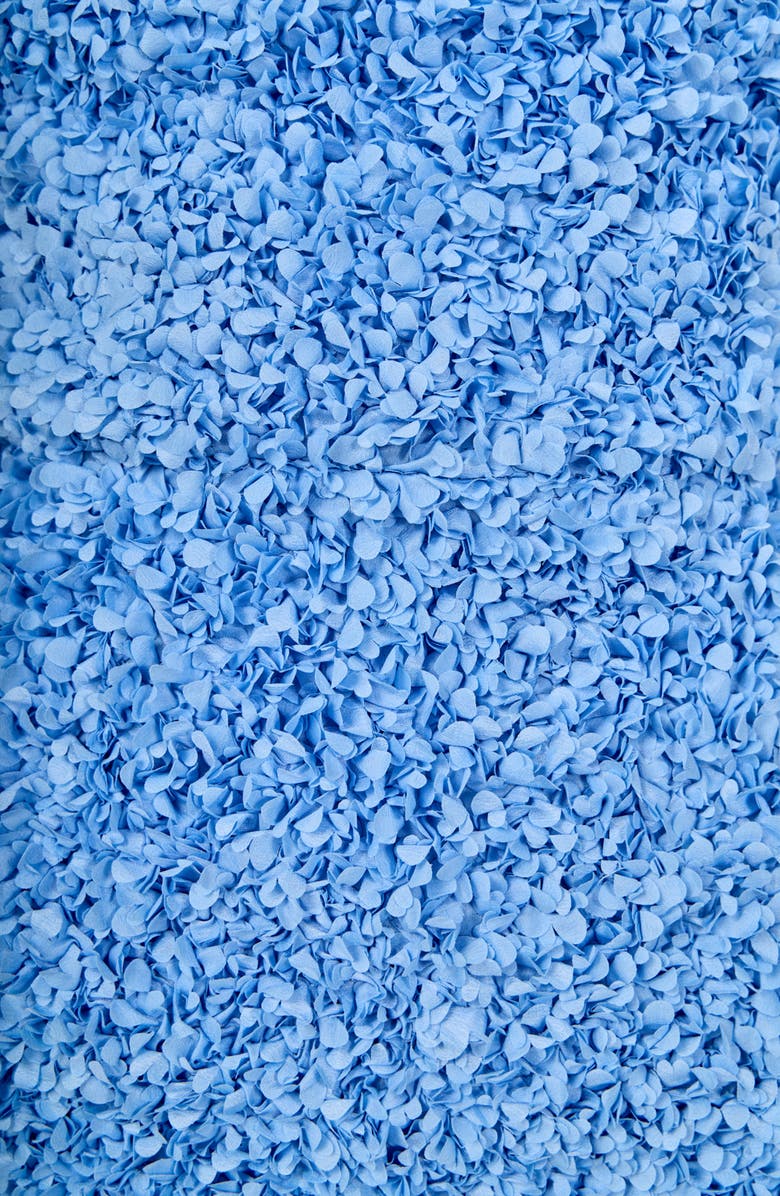 Endless Rose Strapless Floral Minidress, Alternate, color, Sky Blue