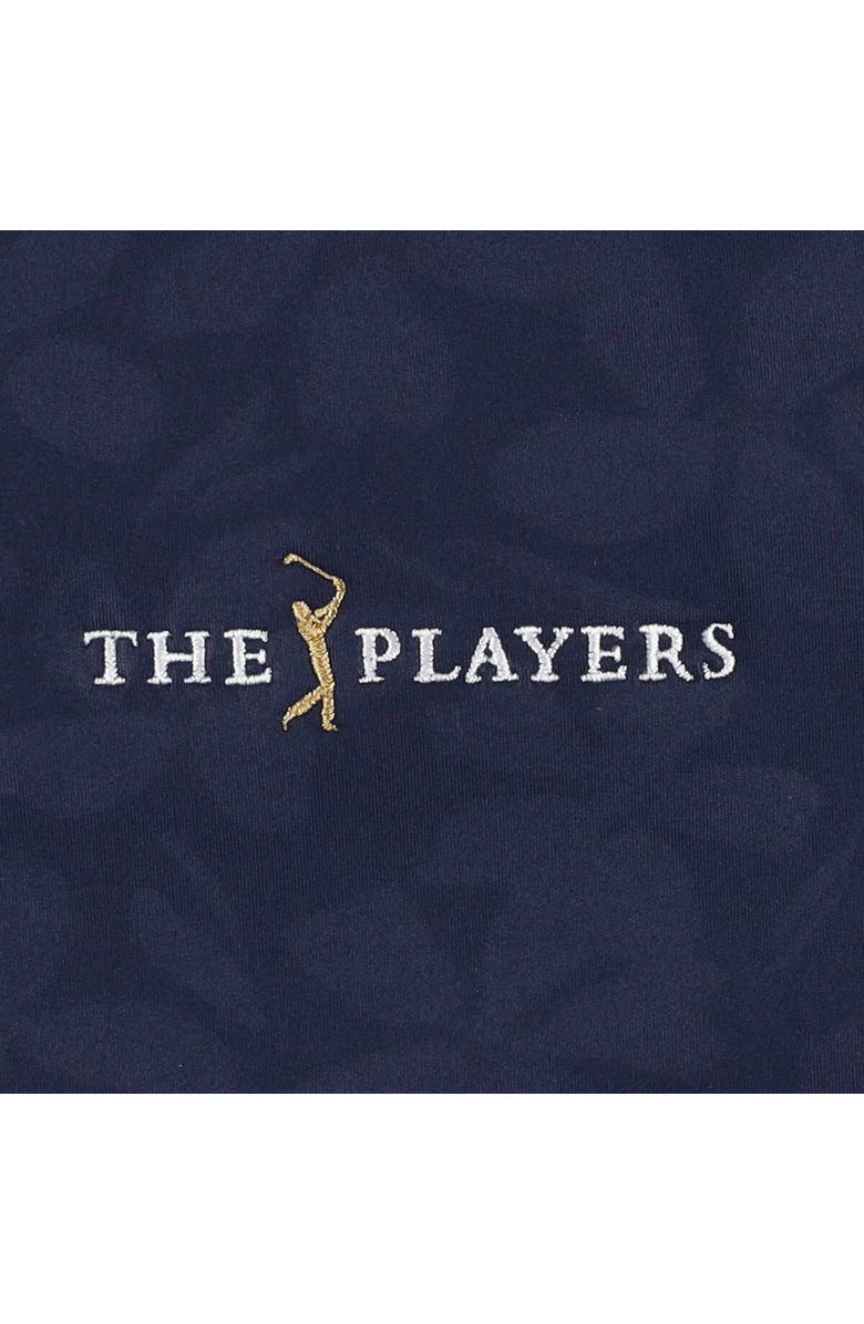 FOOTJOY Women's FootJoy Navy THE PLAYERS Embossed Raglan ProDry Quarter-Zip Top, Alternate, color, 