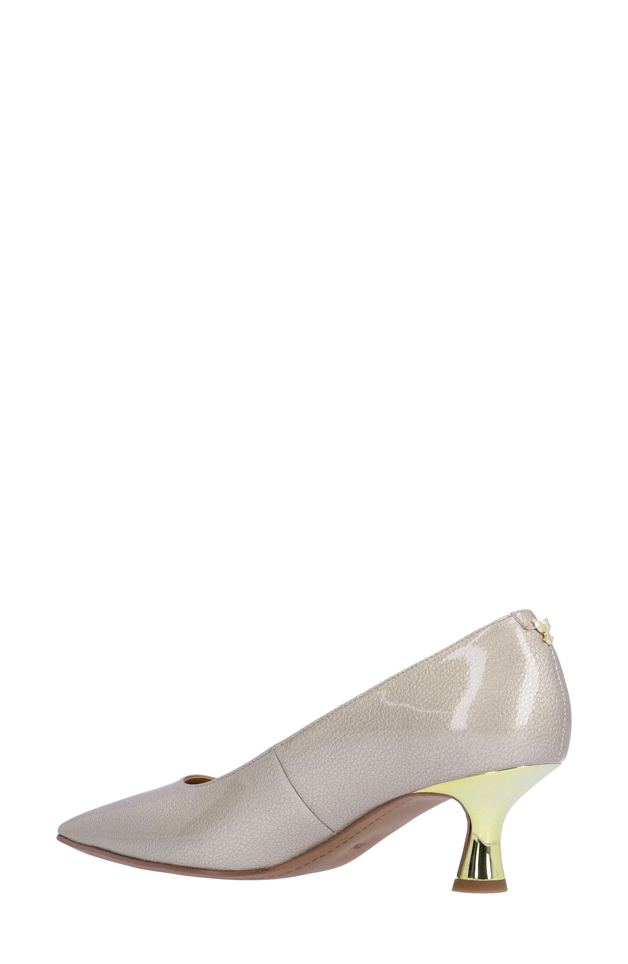 J. Reneé Ellsey Kitten Heel Pump, Alternate, color, Taupe