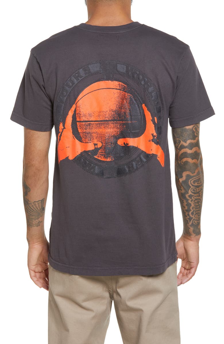 Rokit Men's The World Is Yours Graphic Tee, Alternate, color, 