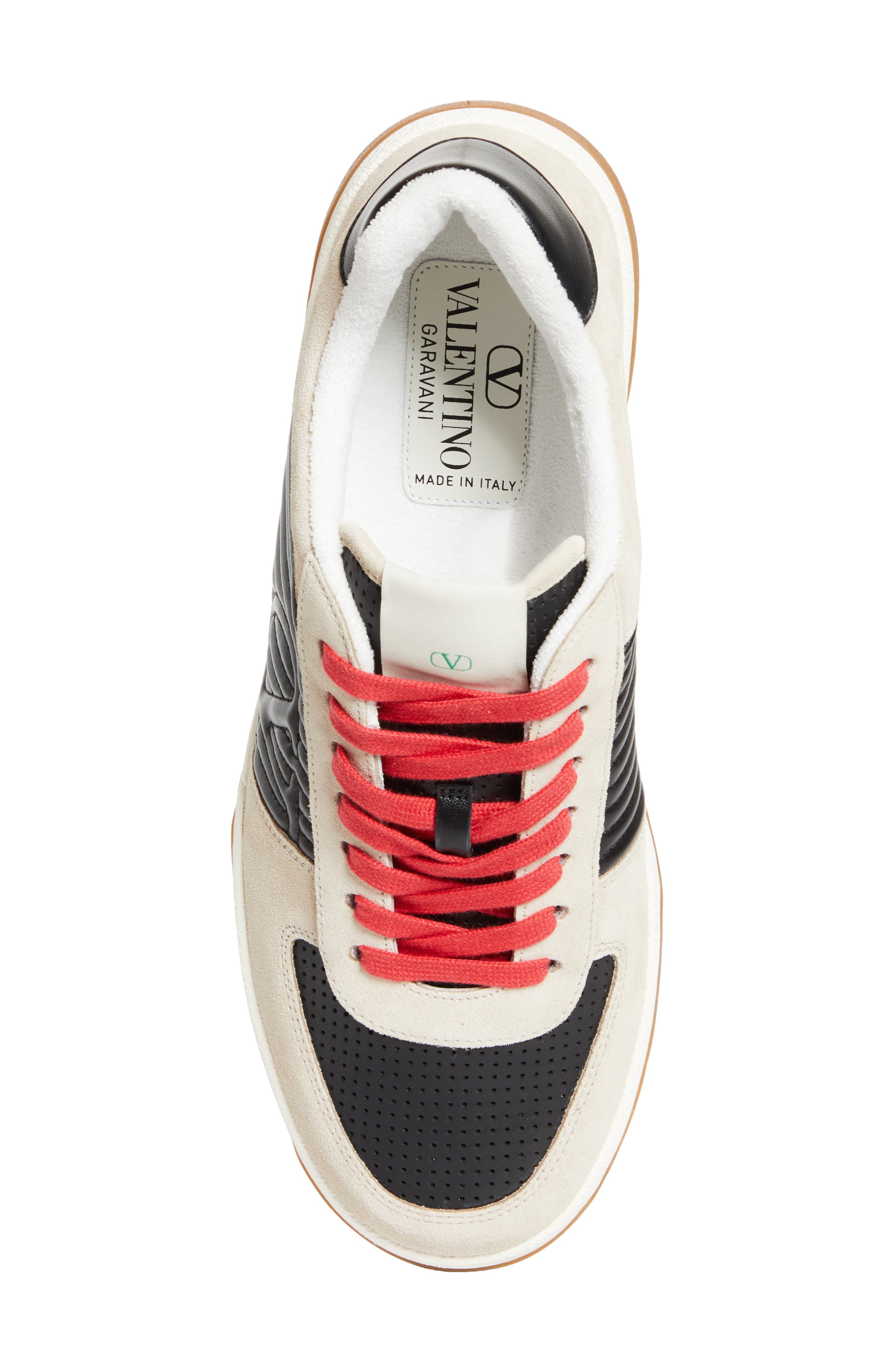 Sparry Low Top Sneaker, Alternate, color, BEIGE MULTI