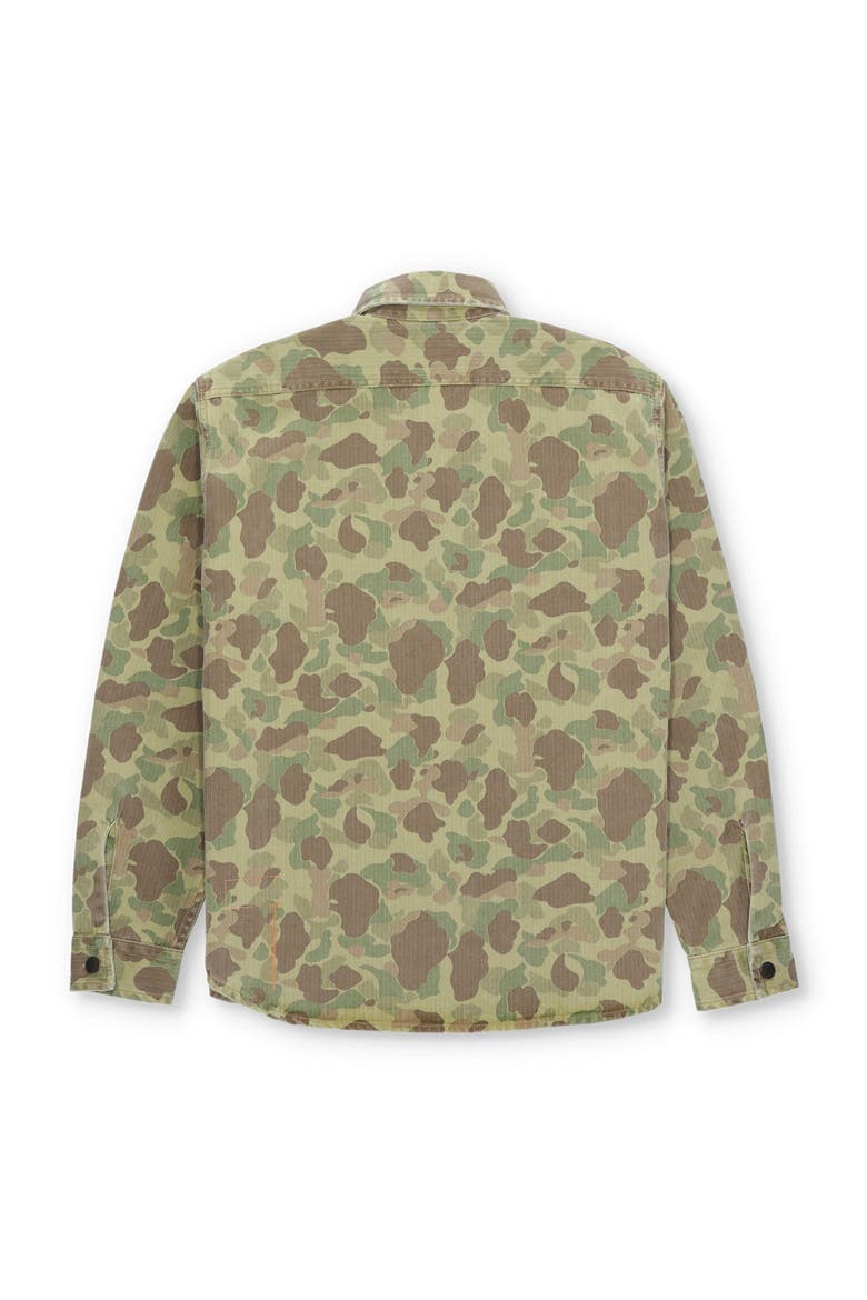 Kenny Cotton Camouflage Overshirt, Alternate, color, KAM