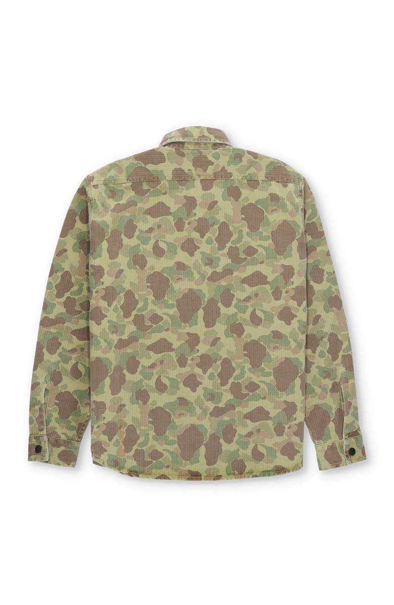 Fortela Kenny Cotton Camouflage Overshirt, Alternate, color, Kam