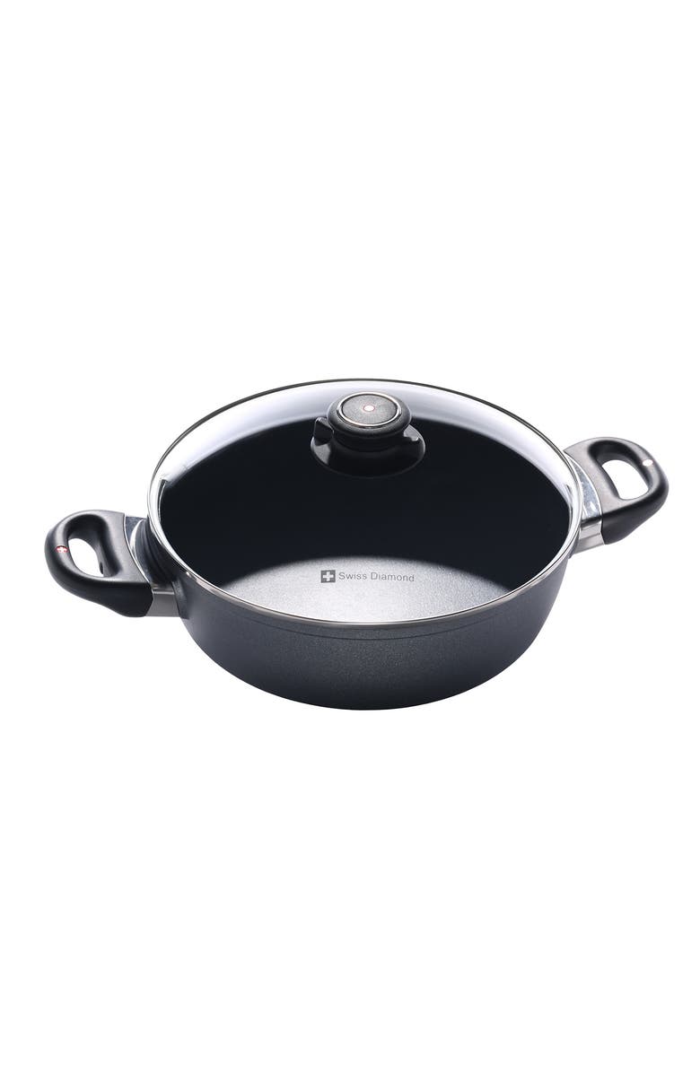 Swiss Diamond 3.2 Qt Casserole Nonstick, Main, color,