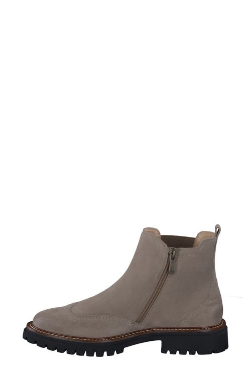 Paul Green Watson Boot In Antelope Gore Soft Suede