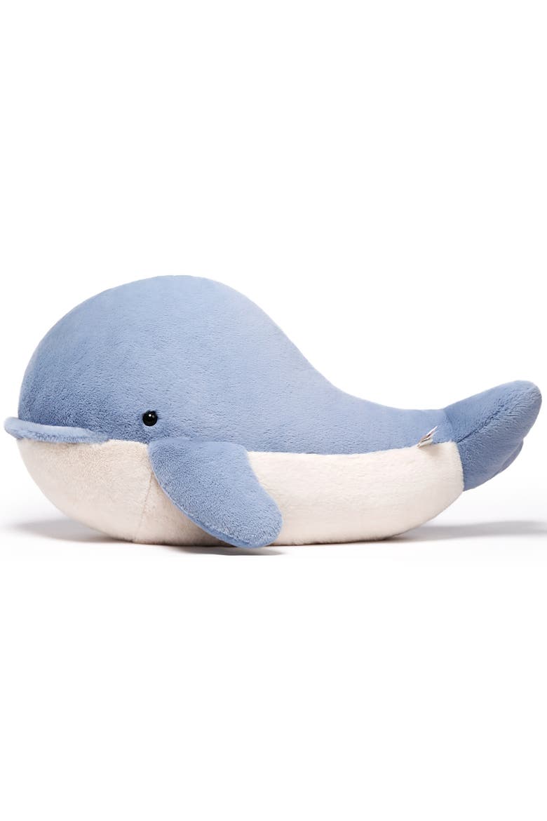 Big Headed Whale 21.6in Plush, Alternate, color, Multicolored