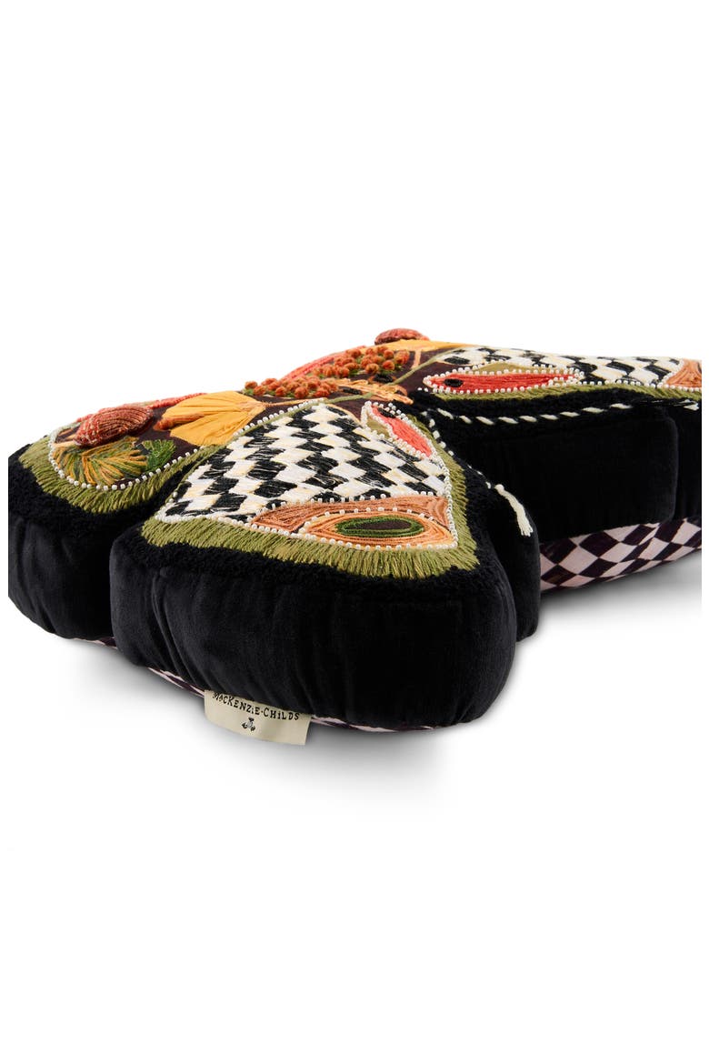 Harvest Moth Shaped Pillow, Alternate, color, ORANGE