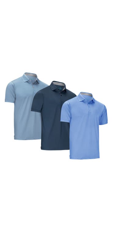 Lightweight Performance Stretch Golf Polo Shirt