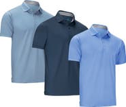 Mio Marino Lightweight Performance Stretch Golf Polo Shirt