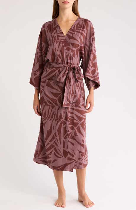 Nordstrom Vacation Linen Blend Robe
