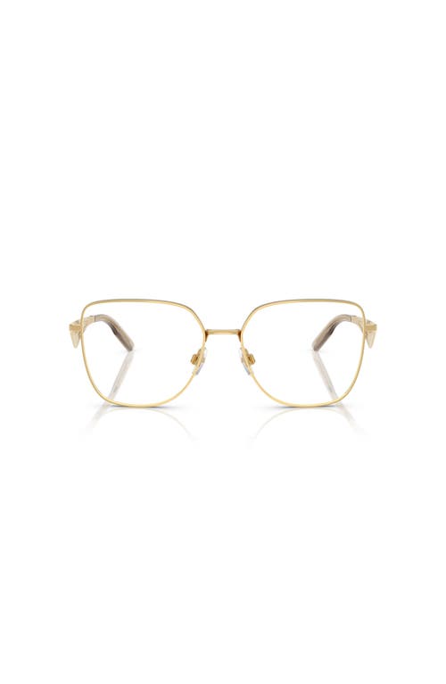Dolce & Gabbana Dolce&gabbana 54mm Square Optical Glasses In Blue