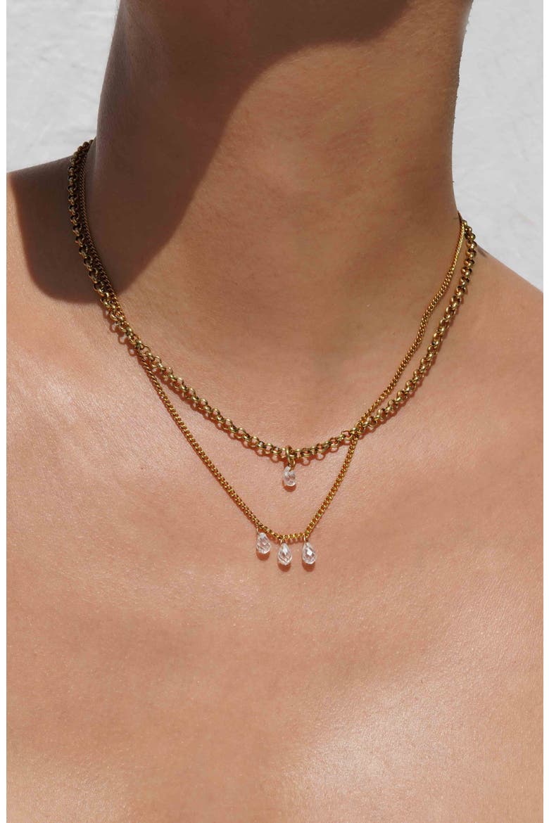 Kavala Necklace, Alternate, color, GOLD