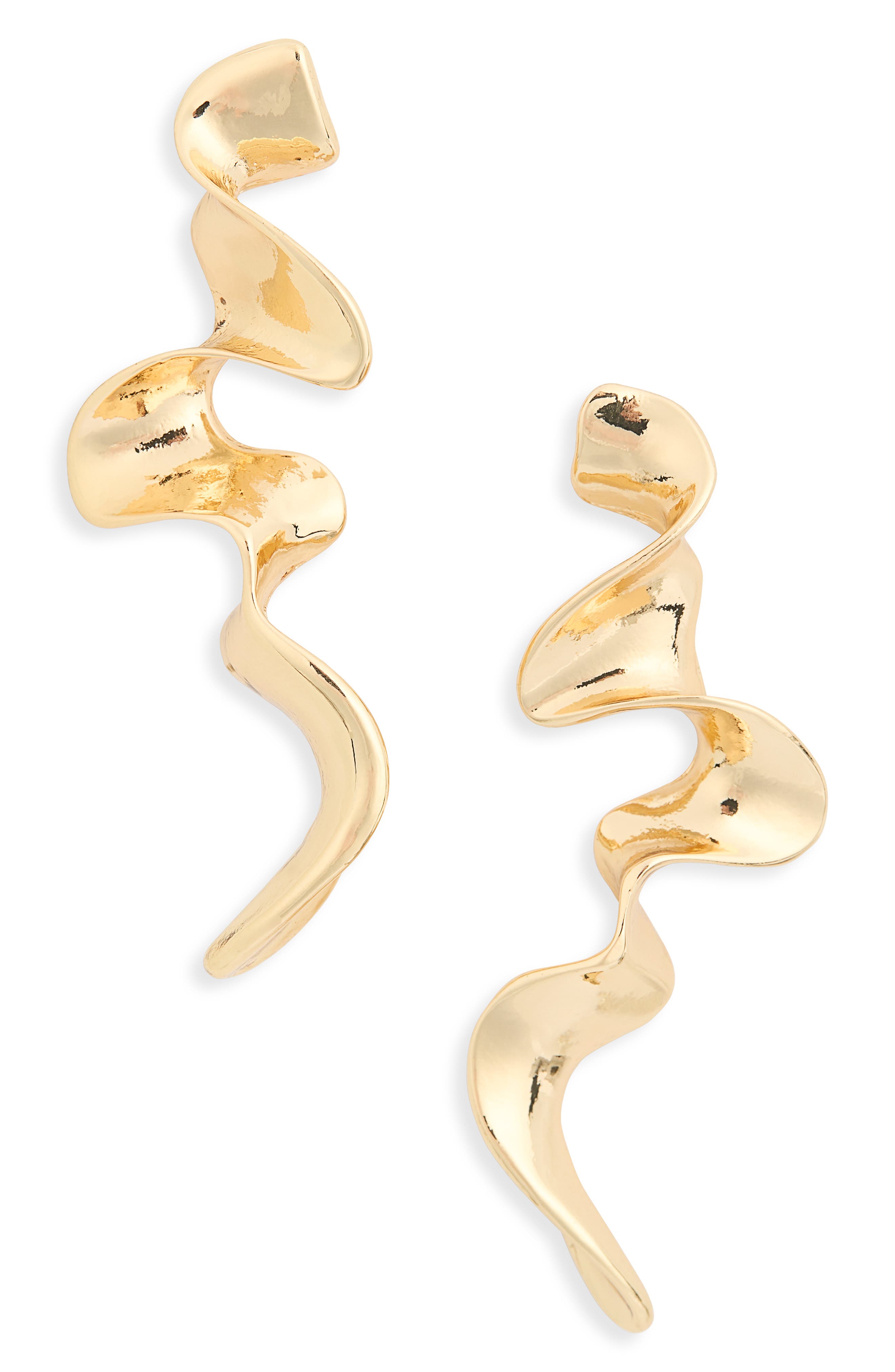 Cara Ribbon Linear Drop Earrings (Women) | Nordstromrack