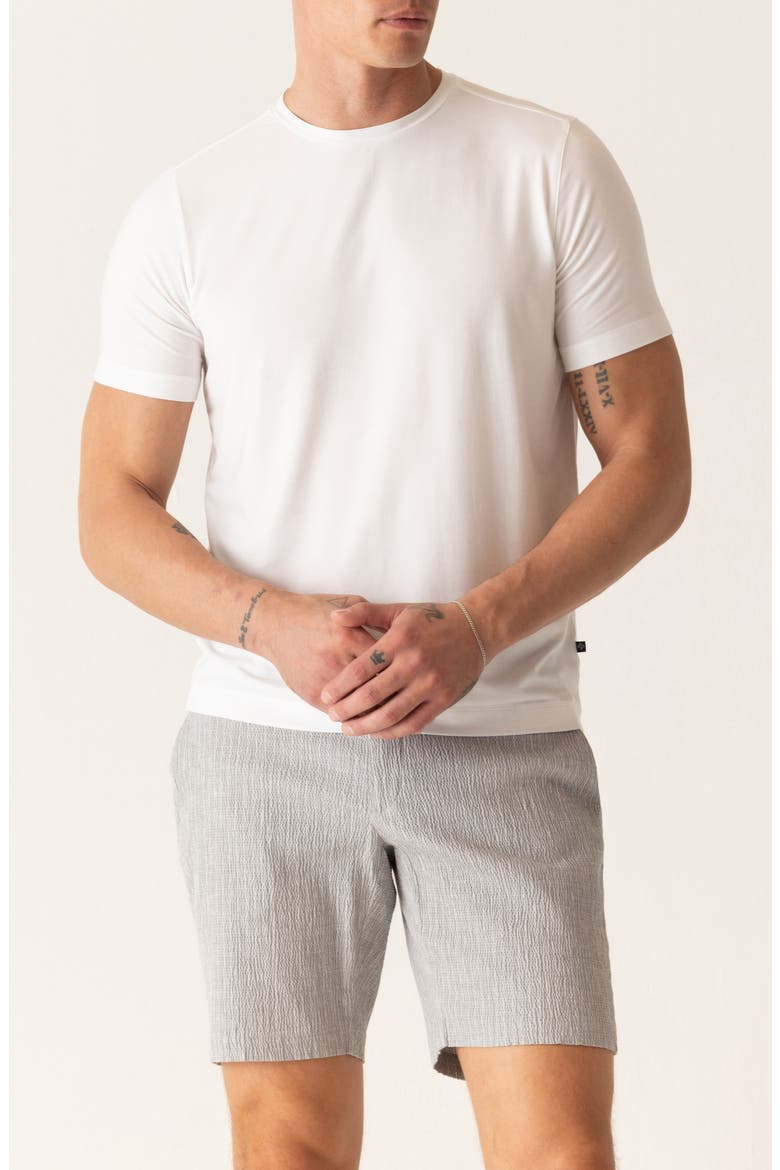 Modern Knit T-Shirt, Main, color, OPTIC WHITE