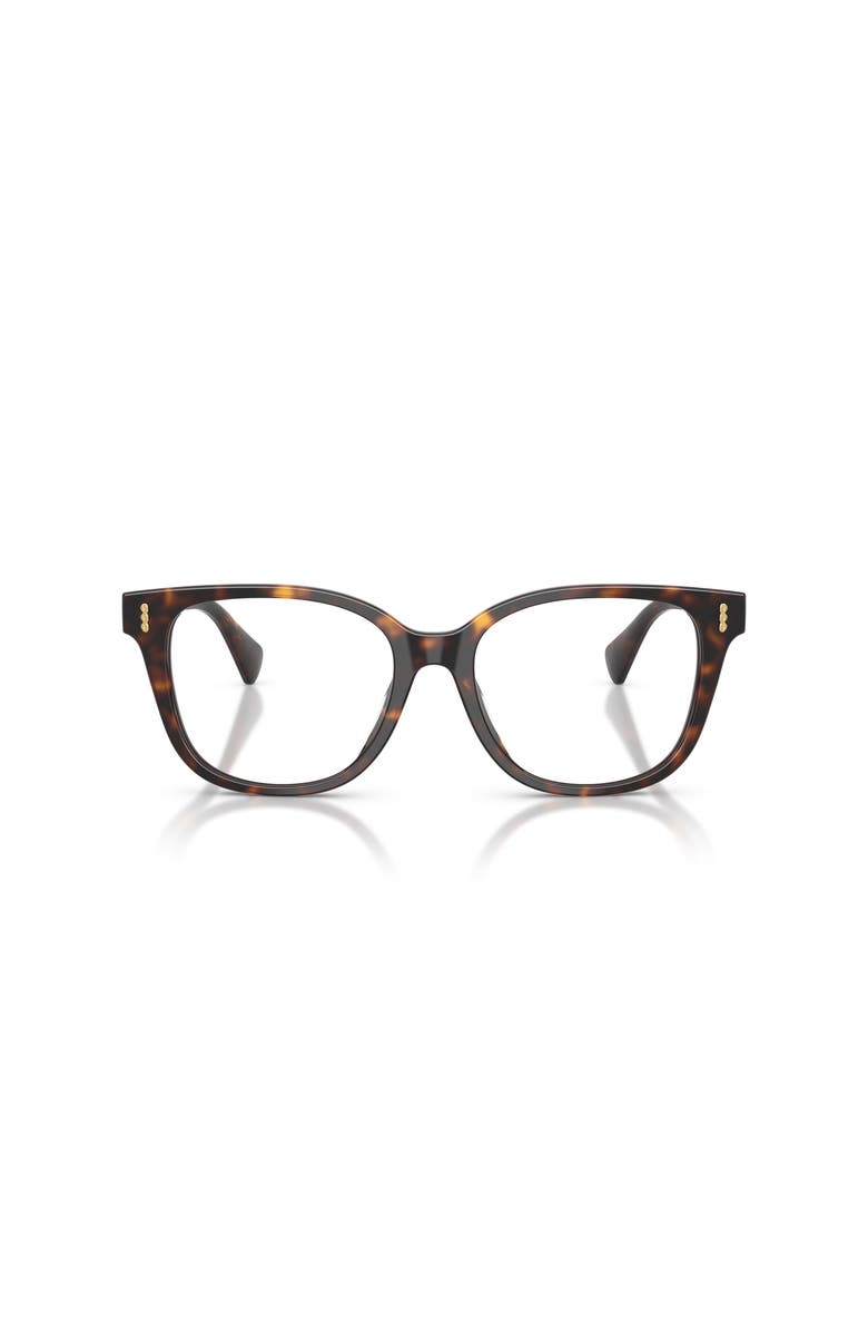 RALPH 52mm Square optical glasses, Alternate, color, Brown