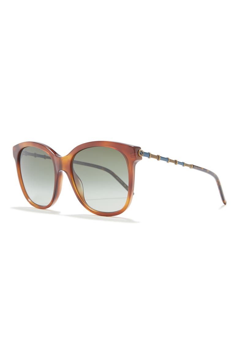 56mm Sunglasses, Alternate, color, HAVANA