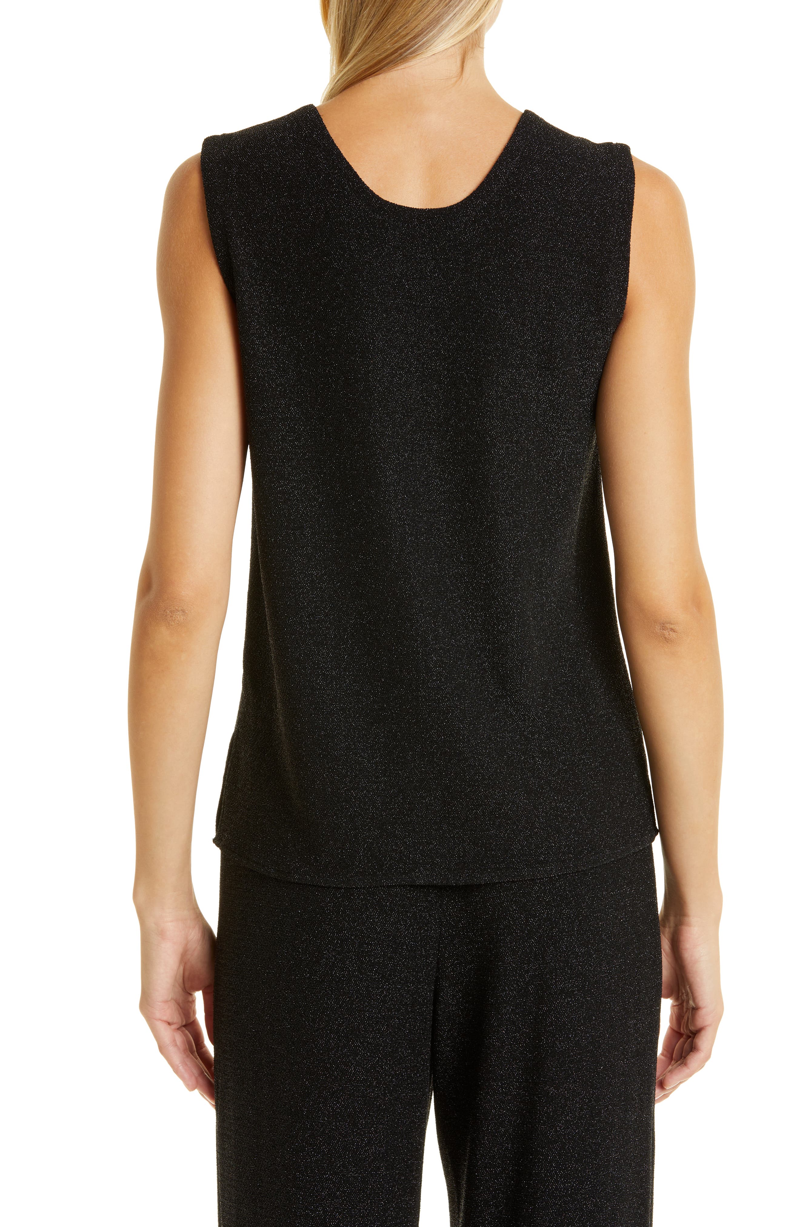 Misook Sparkle Knit Scoop Neck Tank Top (Women) | Nordstromrack