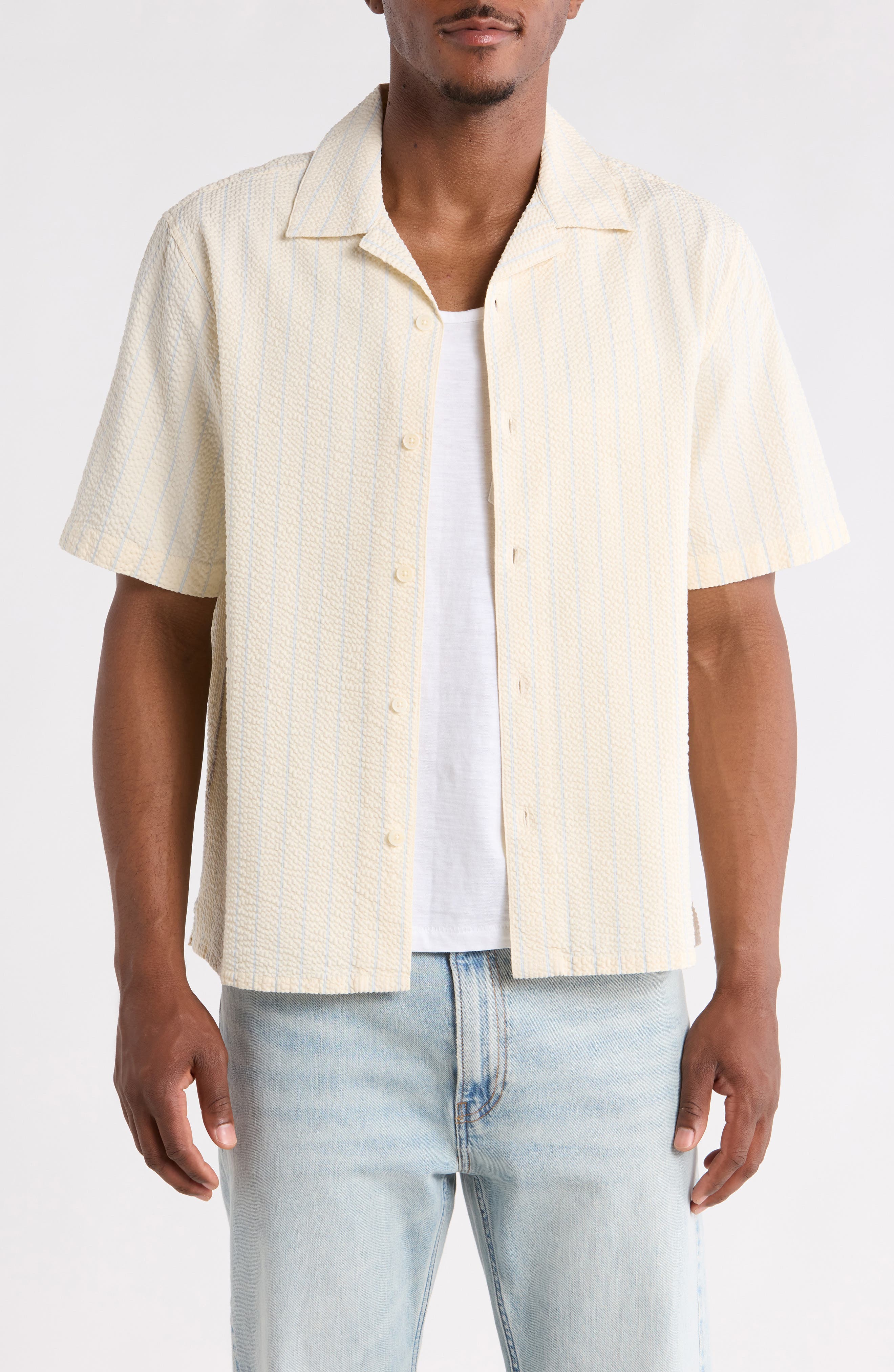 selected ECRU/ BLUE