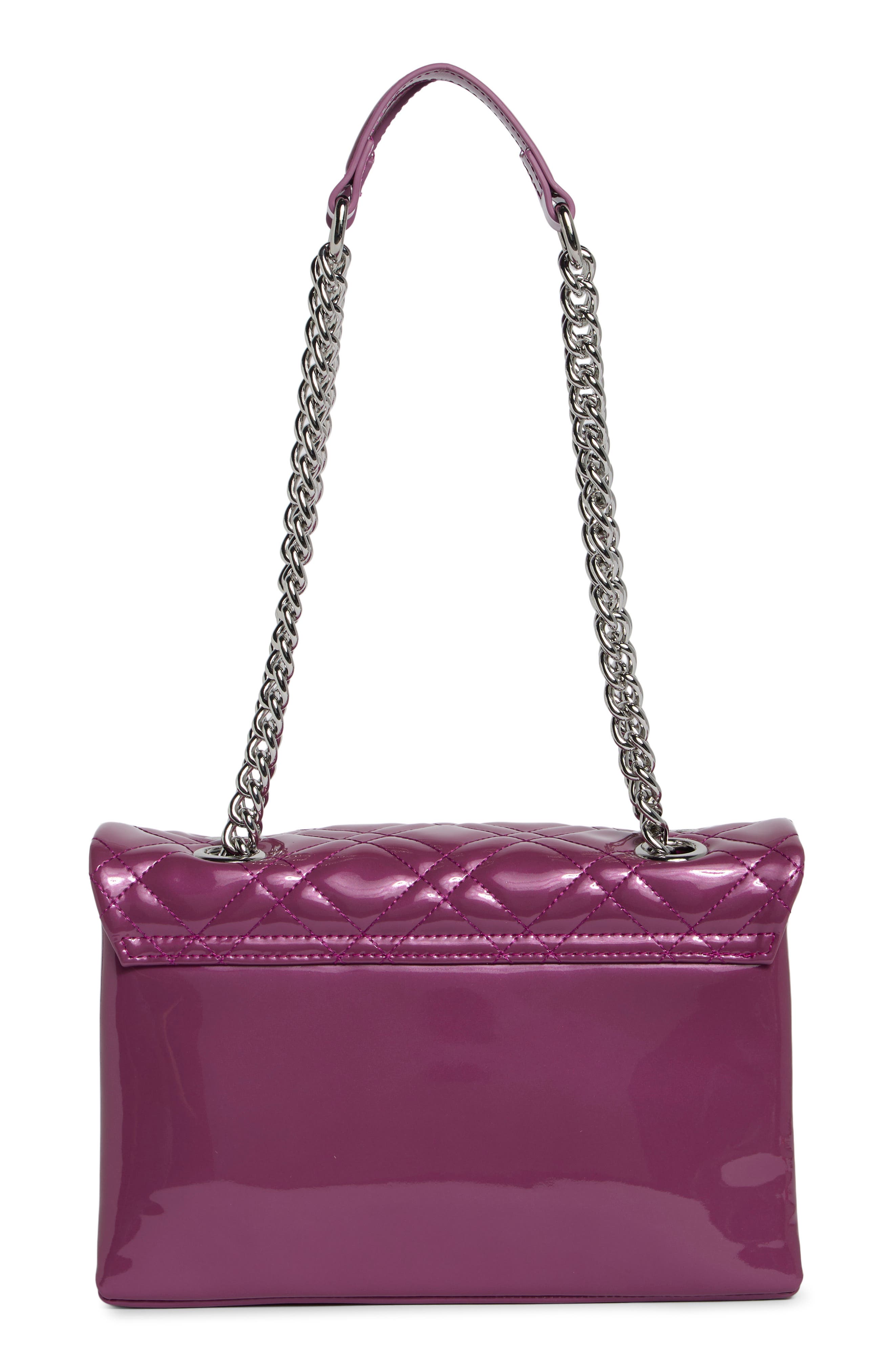Kingsley Quilted Leather Shoulder Bag, Alternate, color, MEDIUM PURPLE