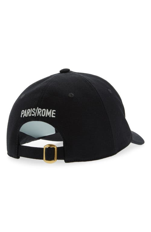 Valentino Garavani Chez  Embroidered Baseball Cap