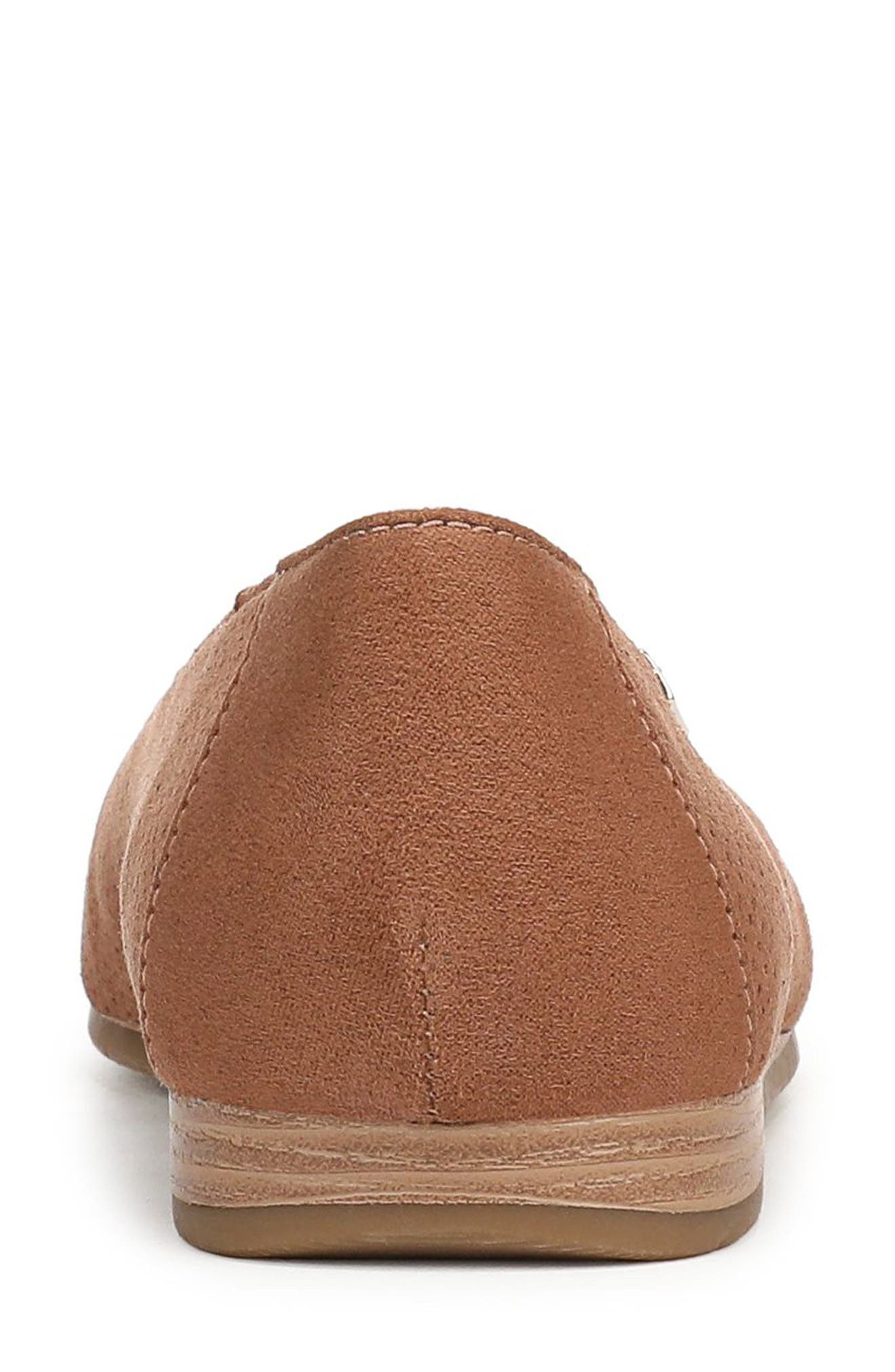Violet Flat, Alternate, color, CAMELOT BROWN FABRIC