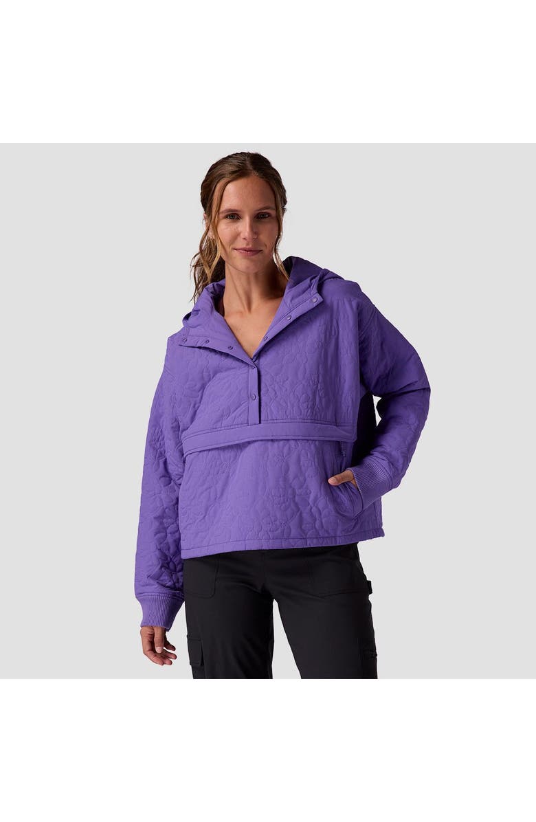 Stoic Daisy Quilted Pullover - Women's, Main, color, Passion Flower