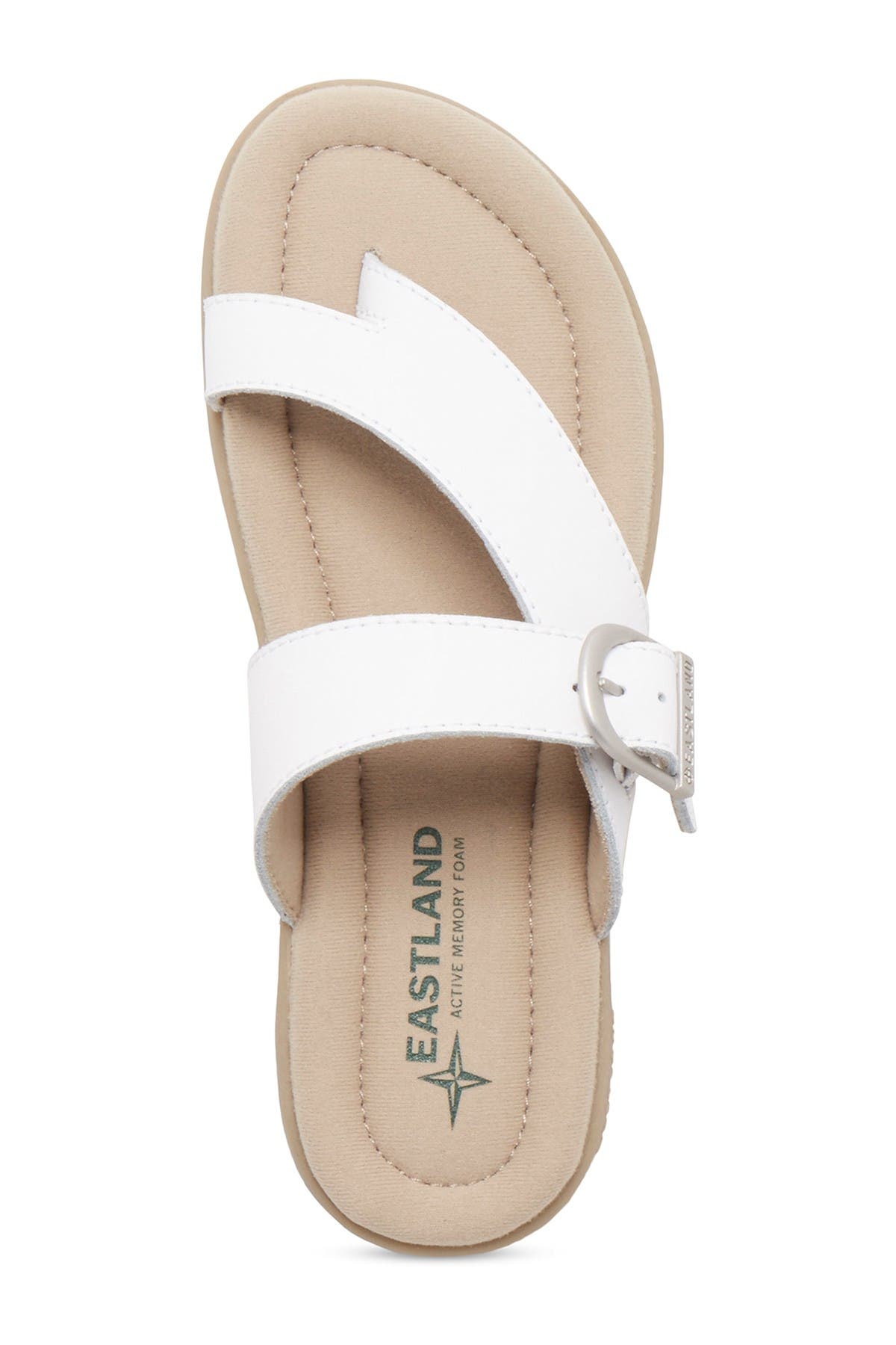 Eastland Tahiti II Sandal - Wide Width Available, Alternate, color, White
