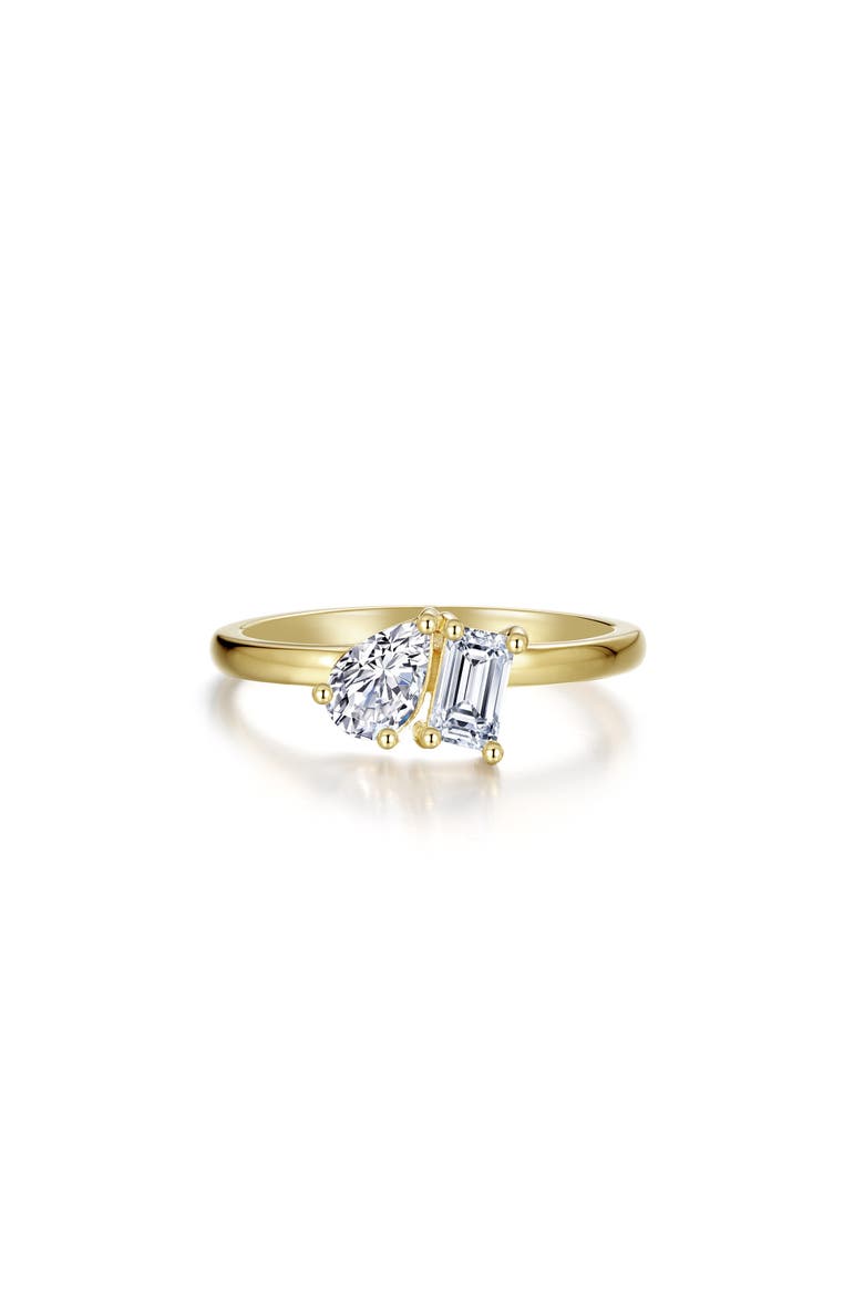 Jolie Toi Et Moi Lab Grown Diamond Ring, Main, color, GOLD
