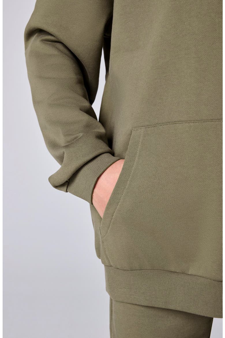 Kids' Orlando Graphic Hoodie, Alternate, color, KHAKI GREEN