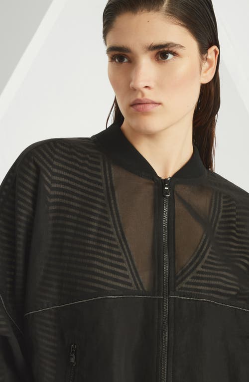 Brunello Cucinelli Monili Bomber Jacket In Black