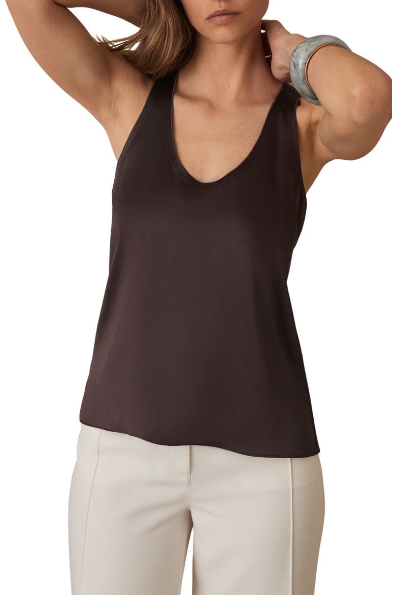Jet Racerback Tank, Main, color, MAUVE