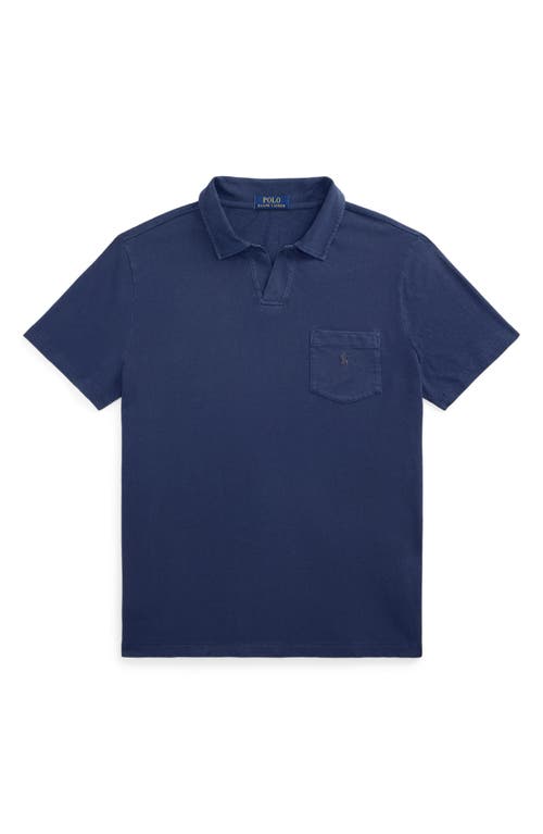 Polo Ralph Lauren Spugna Polo In Newport Navy