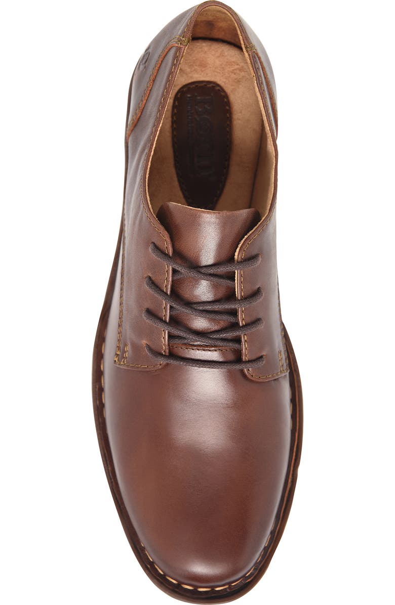 Børn Ryker Plain Toe Derby, Alternate, color, Brown
