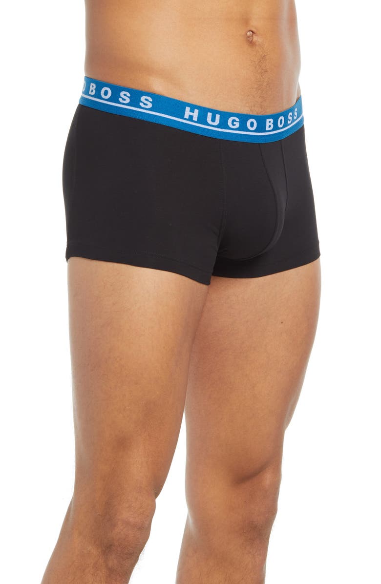 BOSS HUGO Assorted 3-Pack Stretch Cotton Trunks, Alternate, color, 