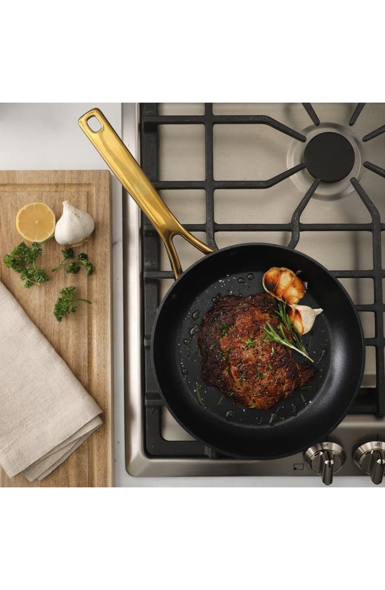 OSTER Abbottsford 11 Inch Nonstick Aluminum Frying Pan, Alternate, color, Black