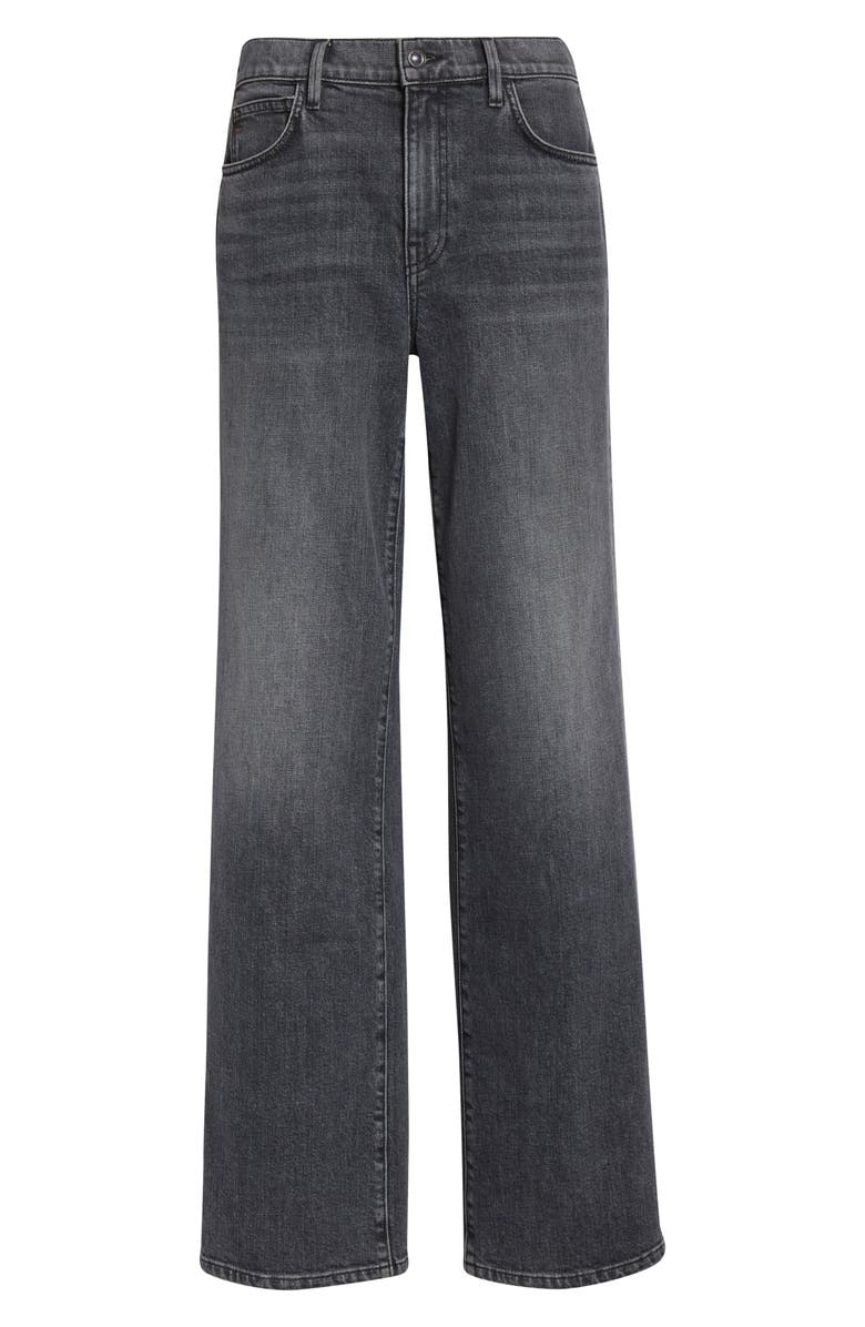 Lafayette 148 New York Wyckoff Stretch Denim Wide Leg Jeans, Alternate, color, Washed Slate