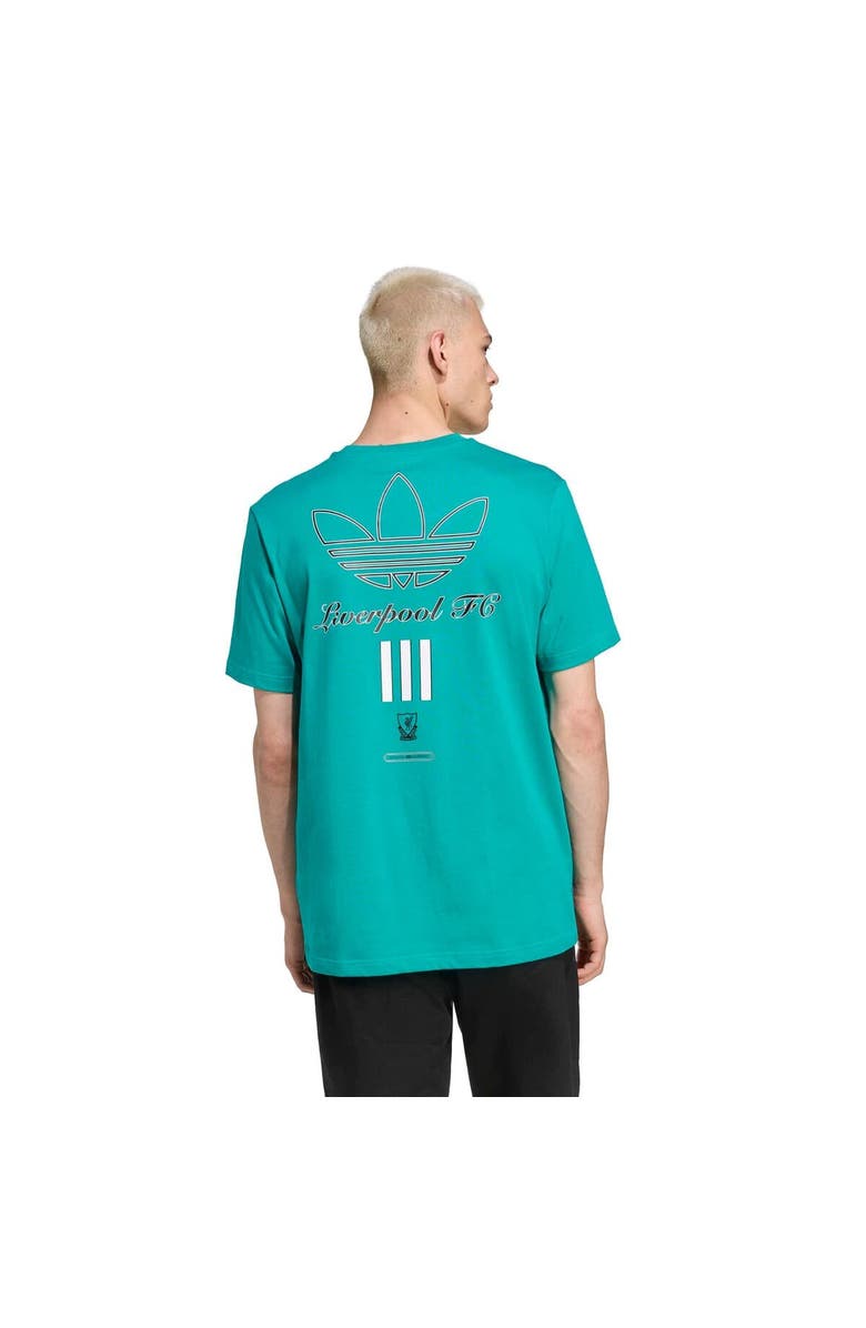 adidas Men's adidas Green Liverpool Terrace Icons Collection Graphic T-Shirt, Alternate, color, Green