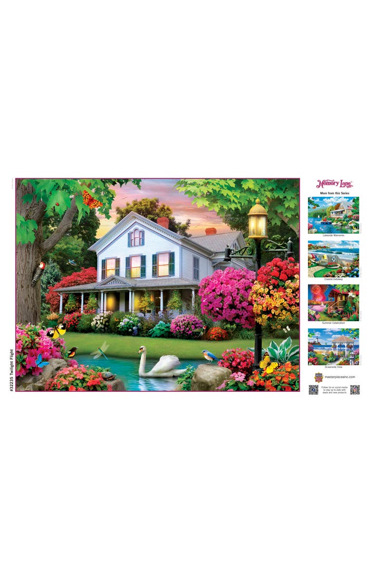 Twilight Flight 300 Piece Jigsaw Puzzle, Alternate, color, Multicolor